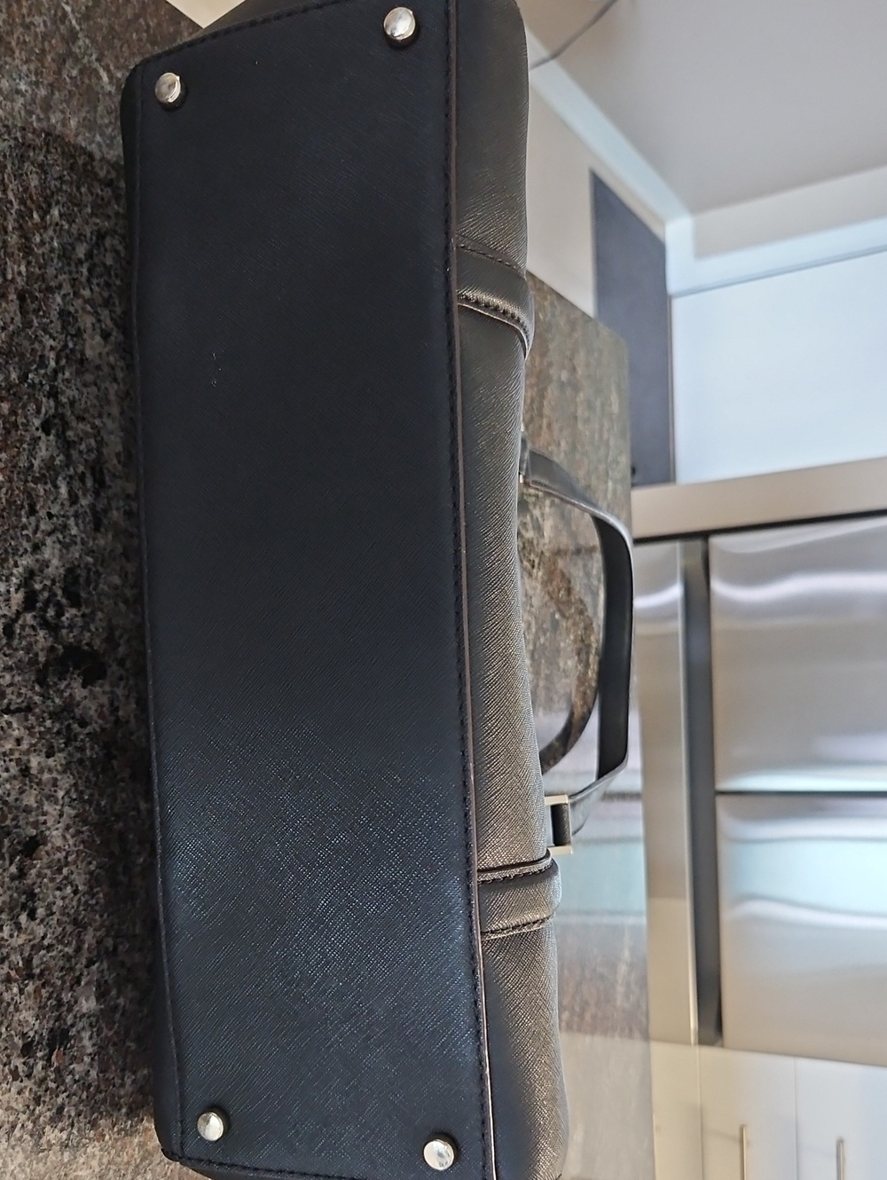 kate spade Black Leather Tote Bag - Picture 4 of 16